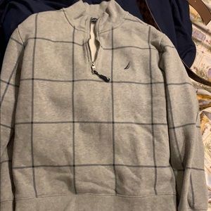 Grey nautica quarter zip